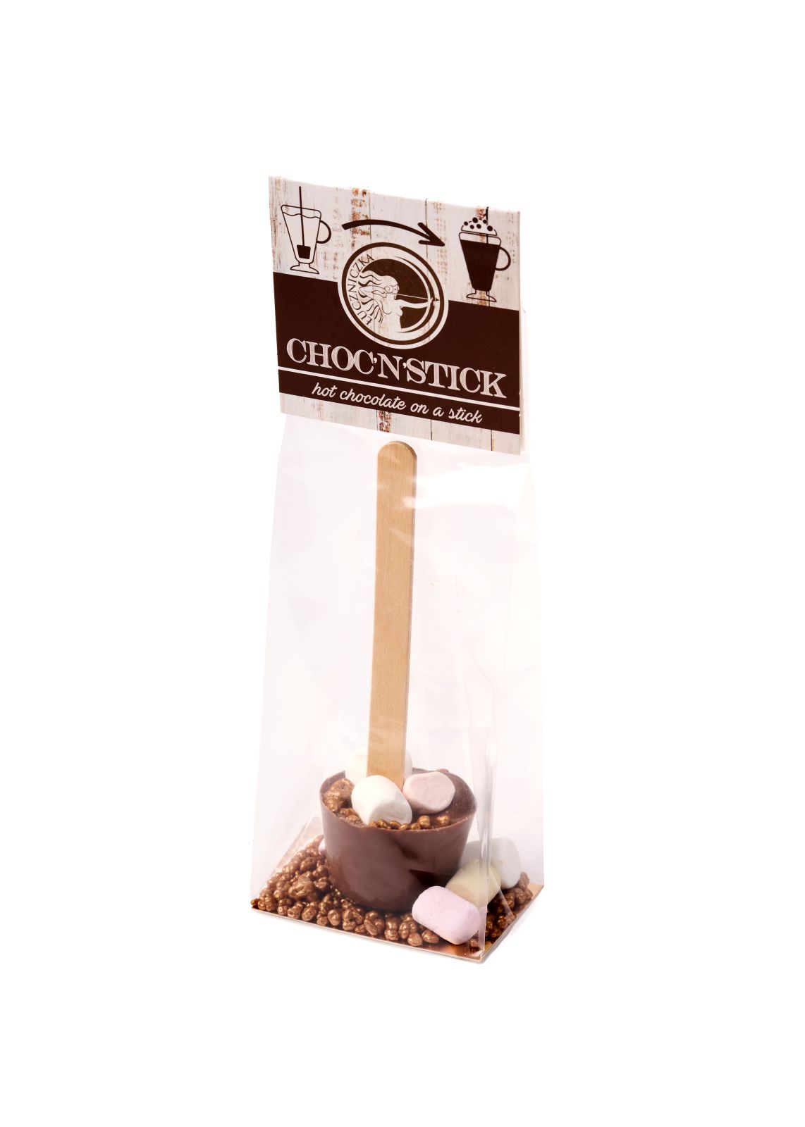 CHOC’N’STICK mleczny 35 g - obrazek 2