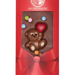Czekolada mleczna z Misiem oraz drażami czekoladowymi 100 g