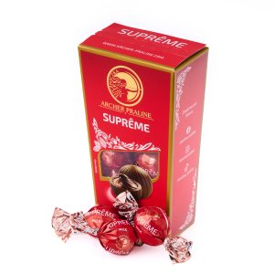 SUPRÊME MILK, praliny z czekolady mlecznej z nadzieniem mlecznym 100g