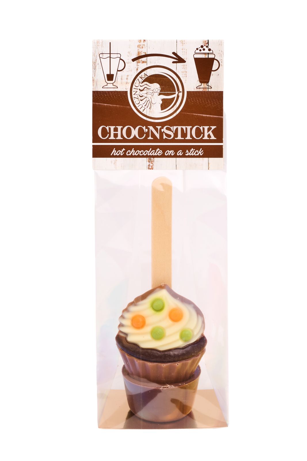 CHOC’N’STICK z figurką babeczki 35 g