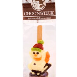 CHOC’N’STICK z figurką bałwanka na sankach 35 g