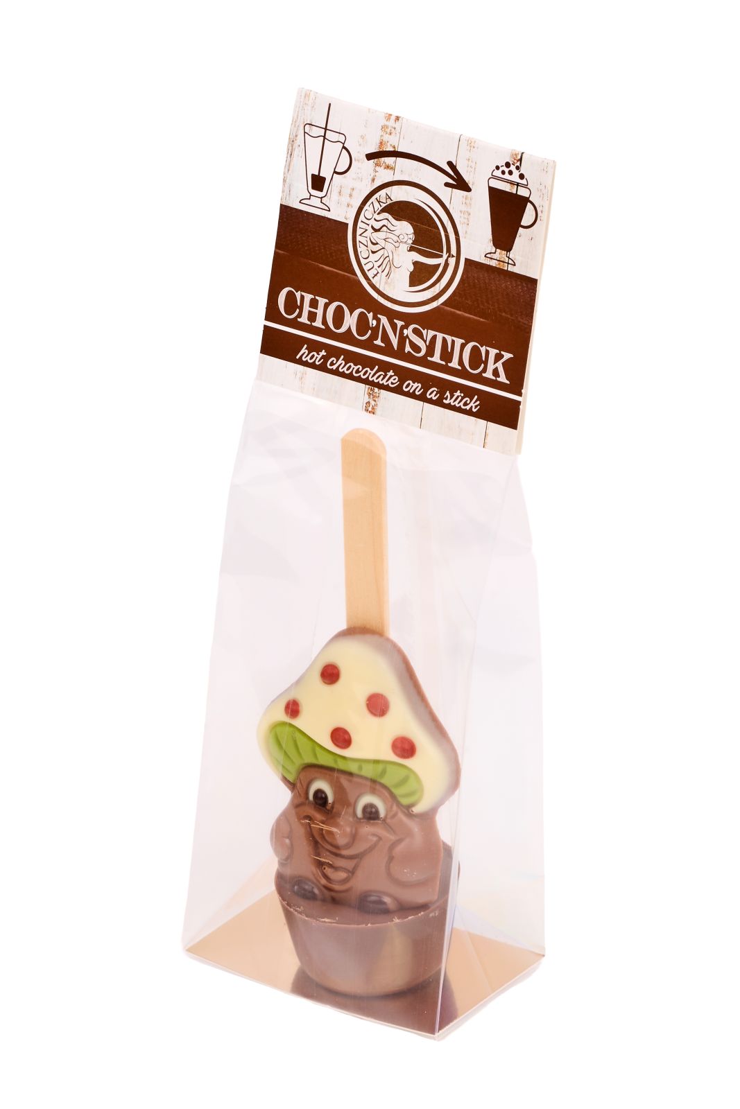 CHOC’N’STICK z figurką grzyba 35 g - obrazek 2