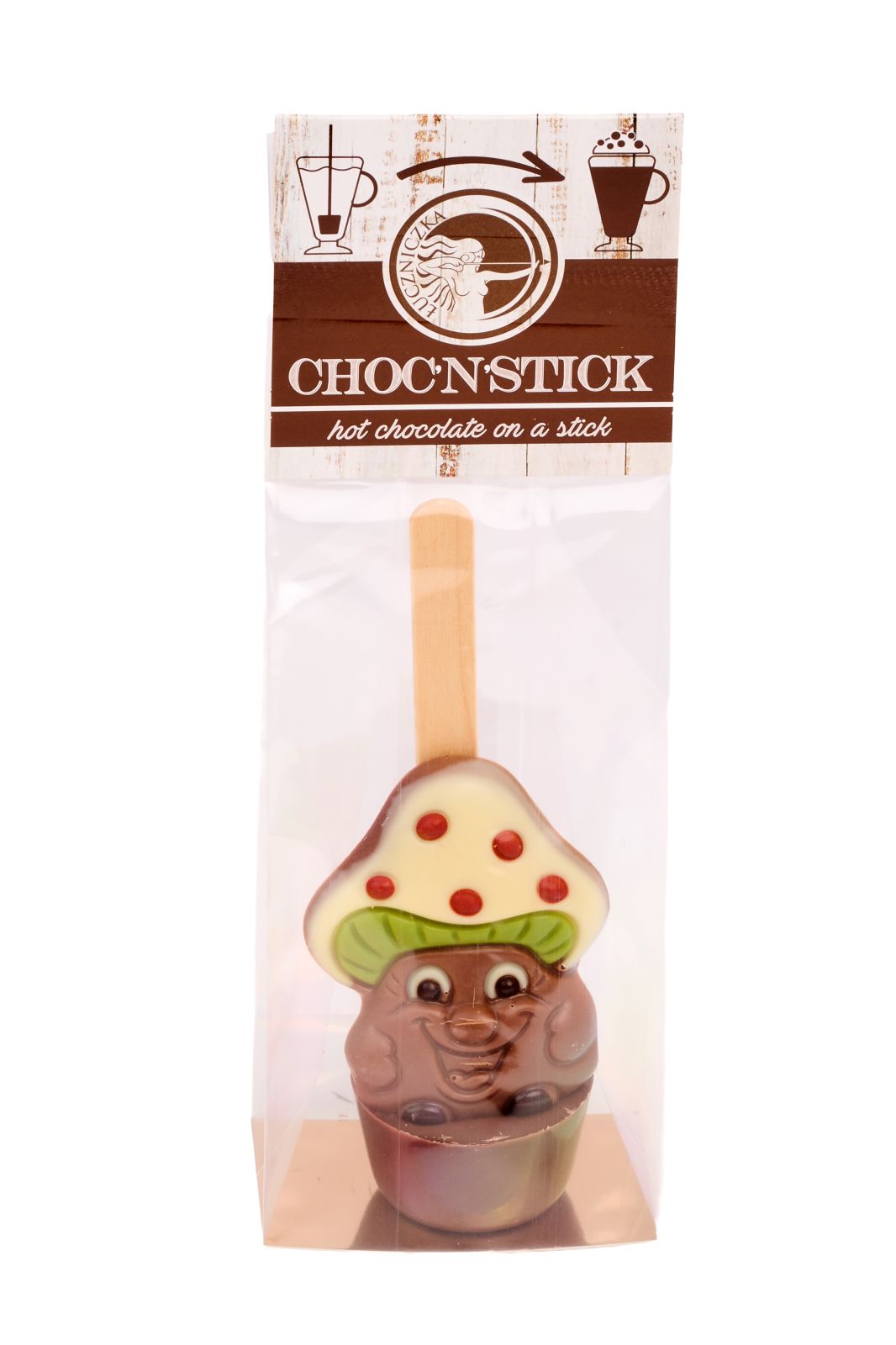 CHOC’N’STICK z figurką grzyba 35 g