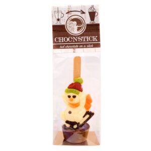 CHOC’N’STICK z figurką bałwanka na sankach 35 g