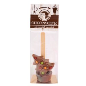 CHOC’N’STICK z figurką czekoladowej choinki 35 g
