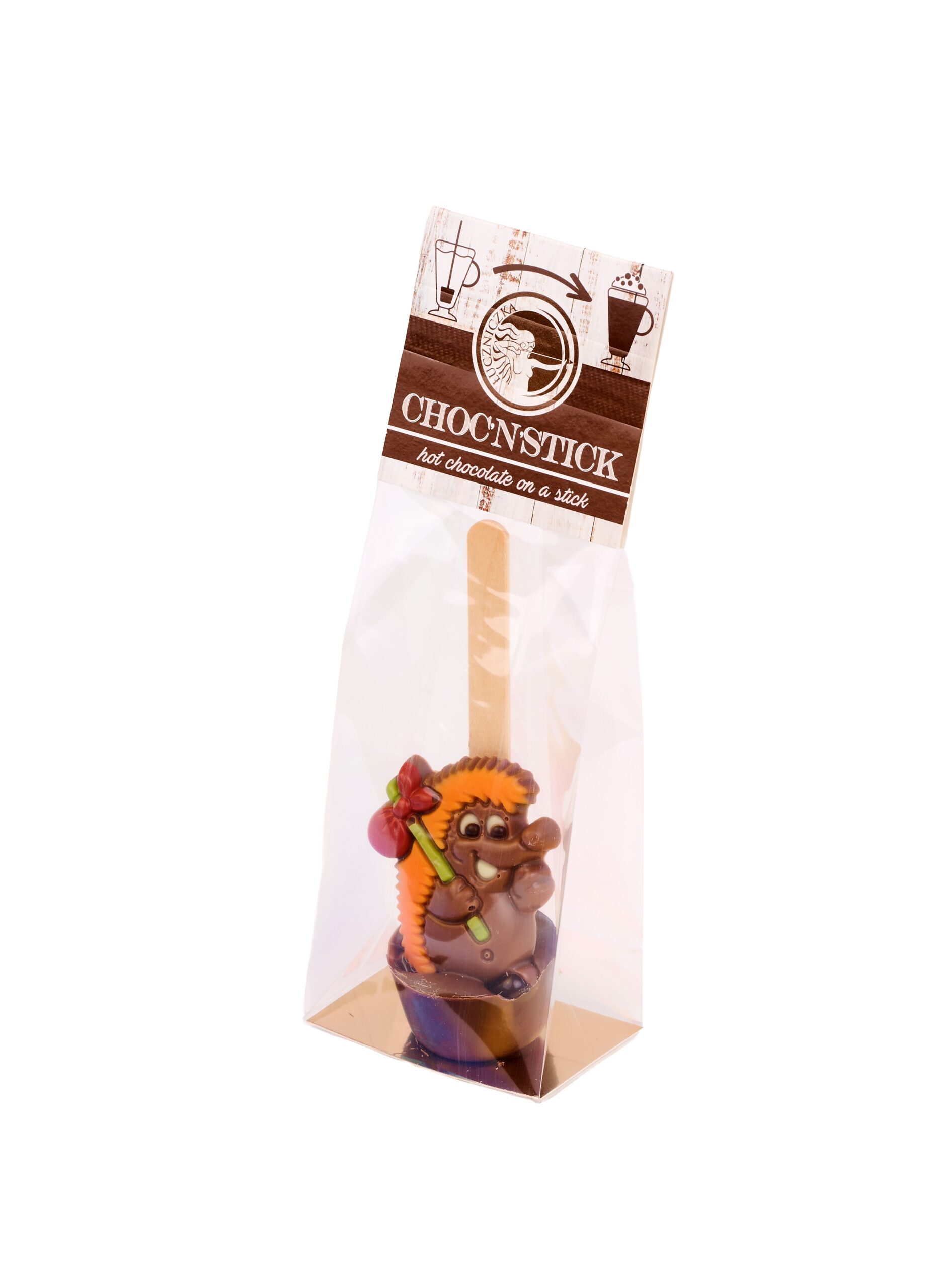 CHOC’N’STICK z figurką jeża 35 g - obrazek 2
