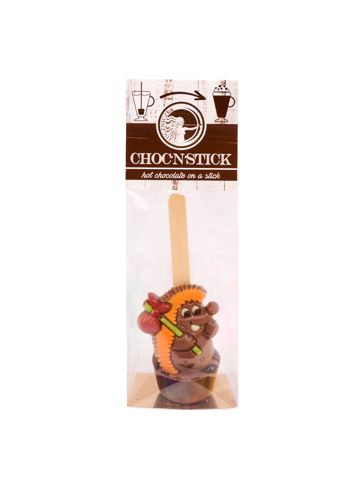 CHOC’N’STICK z figurką jeża 35 g